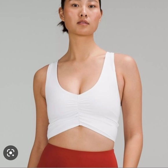 Lululemon Ruched Yoga Bra - Picture 3 of 3
